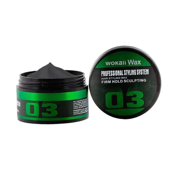 8917ce8c811c09da447cad36dca54661 Wokali Wax Professional Styling System , Hair Styling Wax For firm hold Sculpting 150g WKL136 Green