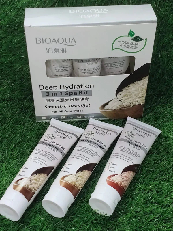 BIOAQUA Deep Hydration 3 in 1 Spa kit